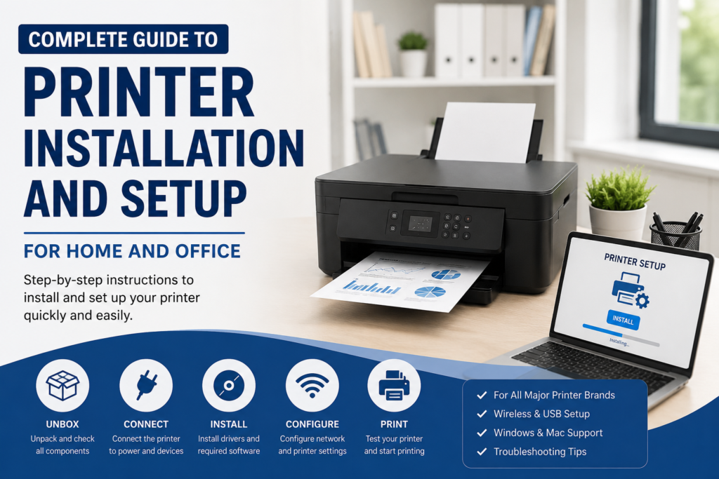 Printer Installation and Setup